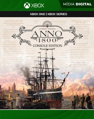 Anno 1800 Console Edition Standard – Xbox One / XS – Mídia Digital