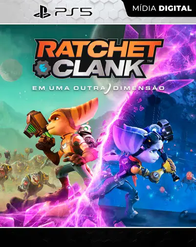 RATCHET & CLANK: Em Uma Outra Dimensão PS5 Mídia Digital