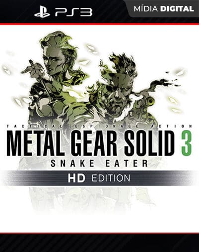 Metal Gear Solid 3: Snake Eater – HD Edition Playstation 3 Mídia Digital