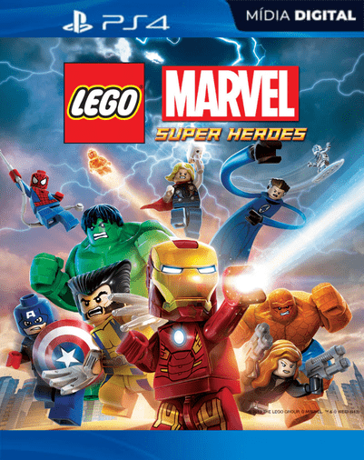 LEGO® Marvel™ Super Heroes Ps4 Mídia Digital