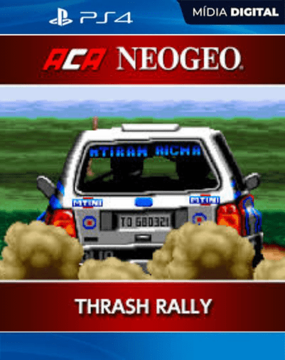 ACA NEOGEO THRASH RALLY PS4 Mídia Digital