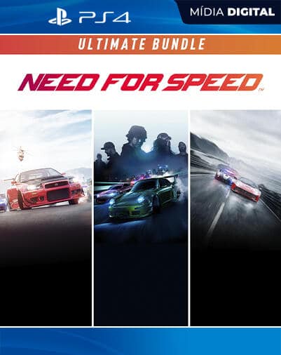 Need for Speed Conjunto Ultimate PS4 Mídia Digital