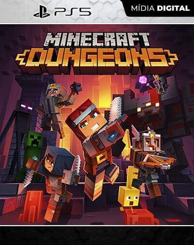 Minecraft Dungeons PS5 Mídia Digital