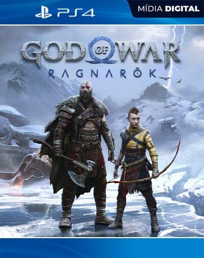 God of war ragnarok ps4 midia digital
