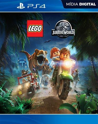 LEGO Jurassic World O Mundo Dos Dinossauros PS4 Mídia Digital