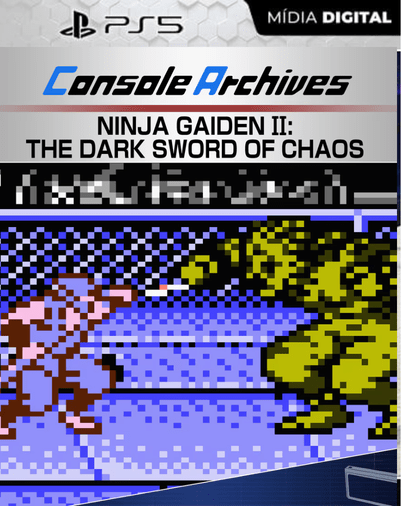 Console Archives NINJA GAIDEN II: THE DARK SWORD OF CHAOS Ps5 Mídia Digital