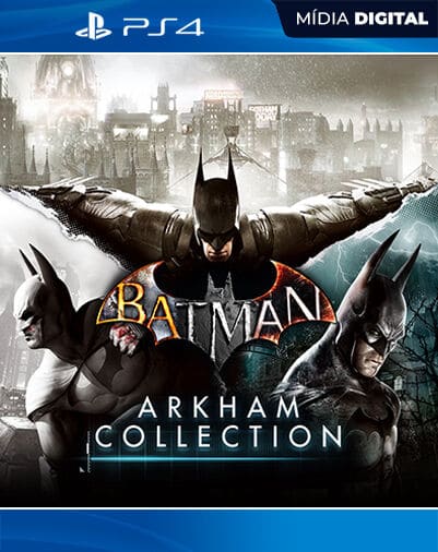 Batman: Arkham Collection PS4 Mídia Digital