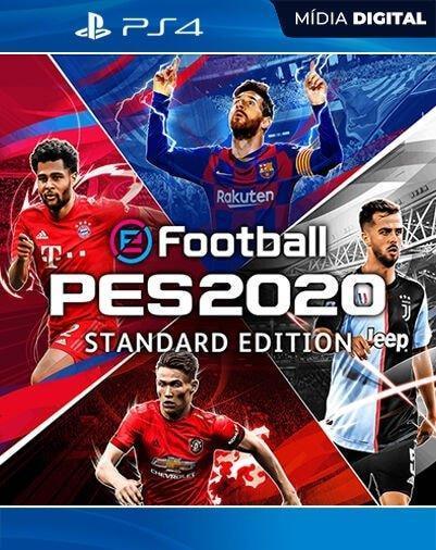eFootball PES 2020 Standard Edition Ps4 Mídia Digital
