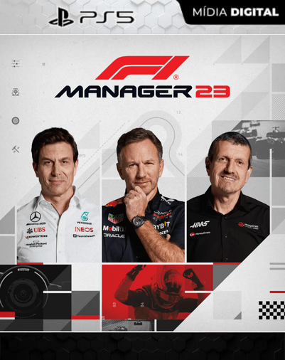 F1 23 Manager PS5 Mídia Digital