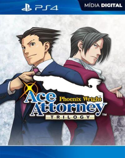 Phoenix Wright: Ace Attorney Trilogy PS4 Mídia DIgital