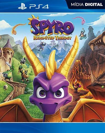 Spyro Reignited Trilogy PS4 Mídia Digital