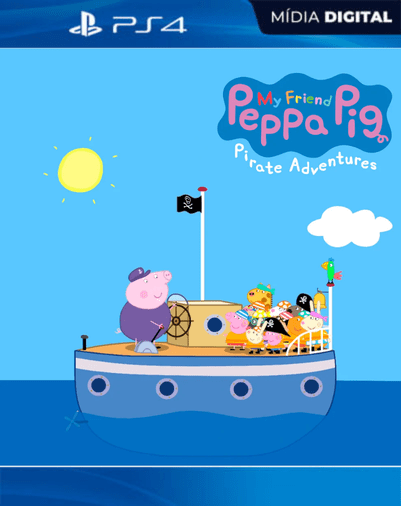 Minha Amiga Peppa Pig: Aventuras de Piratas Mídia Digital PS4