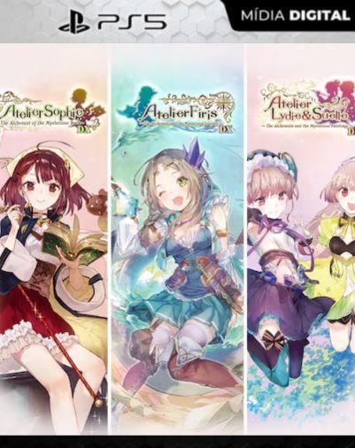 Atelier Mysterious Trilogy Deluxe Pack PS5 Mídia Digital