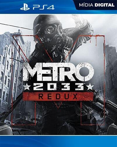 Metro 2033 Redux PS4 Mídia Digital