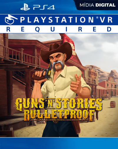 Guns’n’Stories: Bulletproof VR PlayStation®VR Mídia Digital