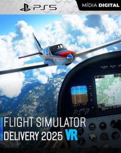 Flight Simulator Delivery 2025 VR PS5 Mídia Digital