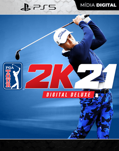 PGA TOUR 2K21 Ps5 Psn Mídia Digital