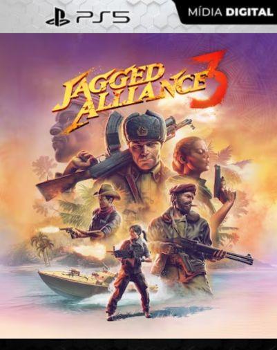 Jagged Alliance 3 PS5 Mídia Digital