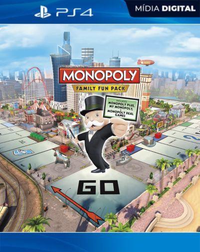 Monopoly Family Fun Pack PS4 Mídia Digital