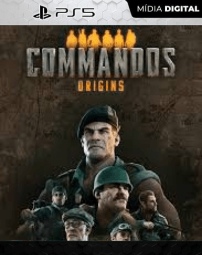 Commandos: Origins ps5 mídia digital