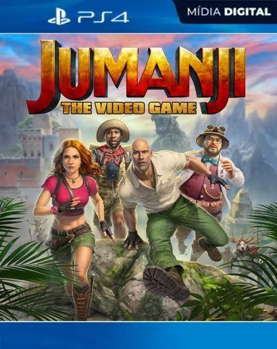Jumanji O Videogame PS4 Mídia Digital