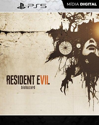 RESIDENT EVIL 7 Biohazard PS5 Mídia Digital