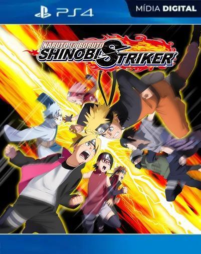 Naruto To Boruto Shinobi Striker PS4 Mídia Digital