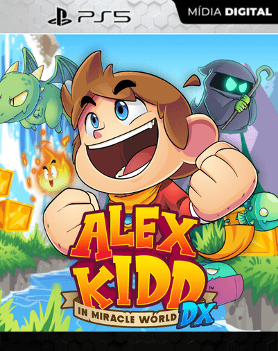 alex kidd in miracle world dx ps5 mídia digital