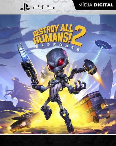 Destroy All Humans! 2 – Reprobed PS5 Mídia Digital