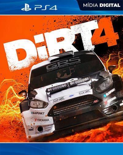 DiRT 4 Playstation 4 Mídia Digital