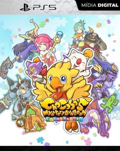 Chocobo’s Mystery Dungeon Every Buddy PS5 Mídia Digital