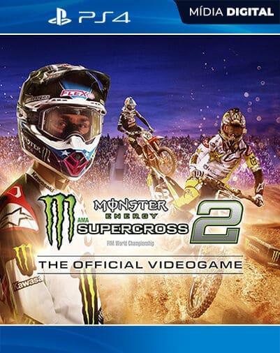 Monster Energy Supercross 2 Ps4 Mídia Digital
