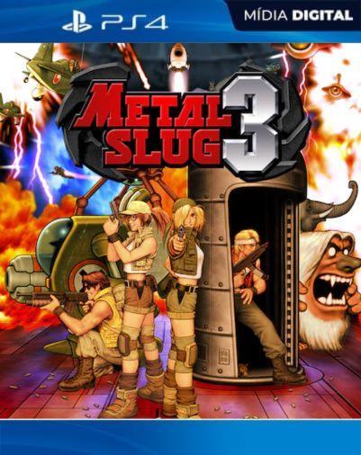 METAL SLUG 3 PS4 Mídia Digital