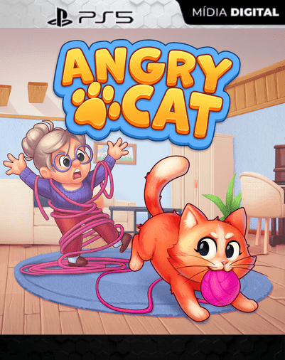 Angry Cat PS5 Mídia Digital