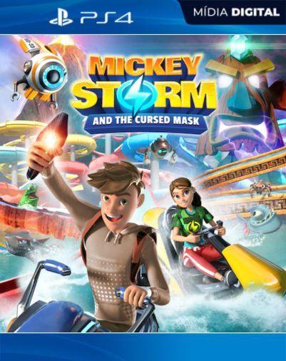 Mickey Storm and the Cursed Mask PS4 Mídia Digital