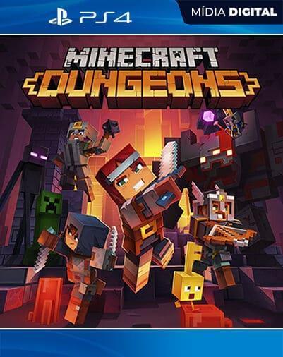 Minecraft Dungeons PS4 Mídia Digital