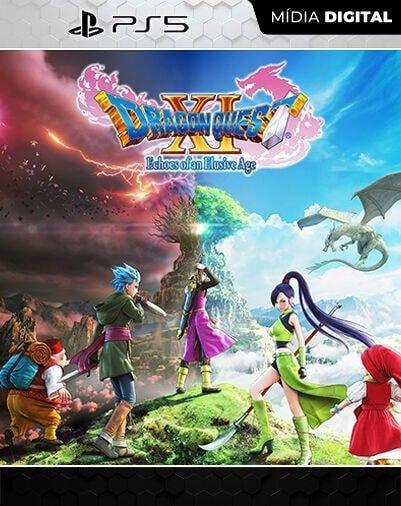 DRAGON QUEST XI – Digital Edition of Light PS5 Mídia Digital