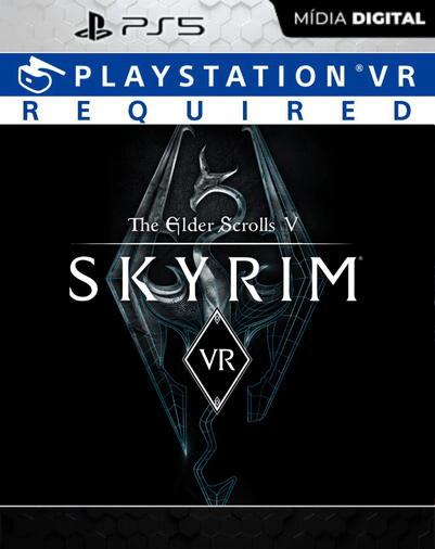 The Elder Scrolls V Skyrim VR  PS5 PMÍDIA DIGITAL
