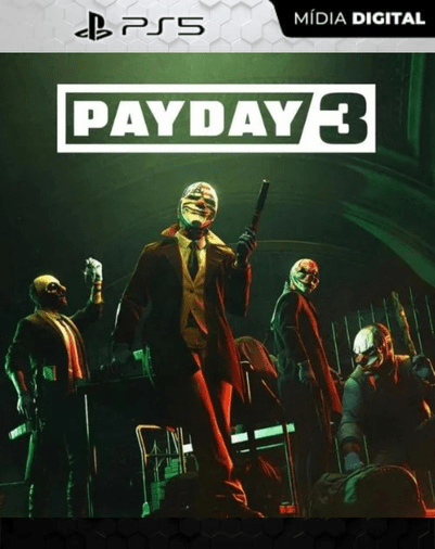 PAYDAY 3 PS5 Mídia Digital