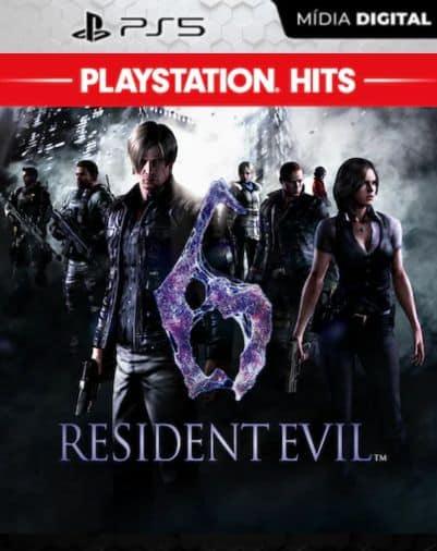 RESIDENT EVIL 6 PS5 Mídia Digital