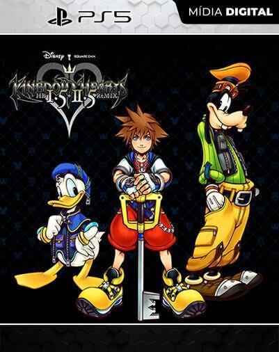 Kingdom Hearts HD 1.5 + 2.5 ReMix PS5 Mídia Digital