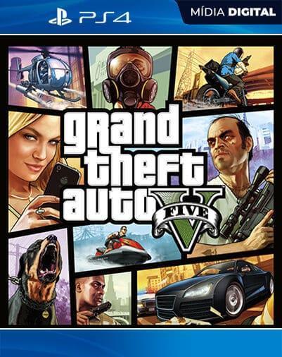 GTA 5 PS4 Mídia Digital