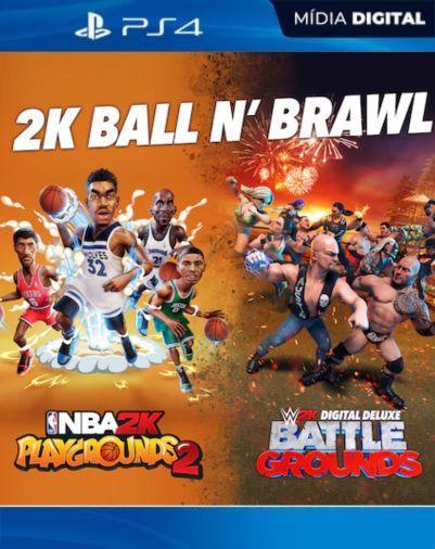 Pacote 2K Ball N’ Brawl PS4 Mídia Digital