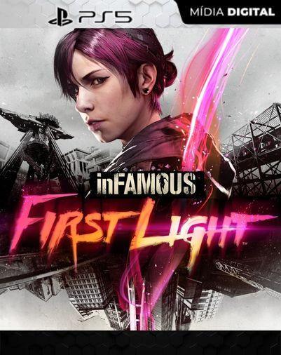 inFAMOUS First Light PS5 Mídia Digital