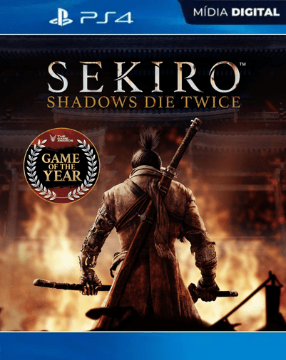 Sekiro Shadows Die Twice Edição Jogo do Ano Ps4 Mídia Digital