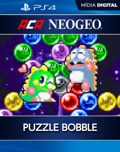 ACA NEOGEO PUZZLE BOBBLE PS4 Mídia Digital