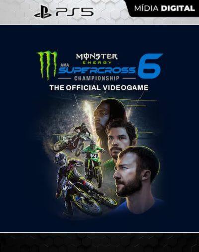 Monster Energy Supercross – The Official Videogame 6 PS5 Mídia Digital