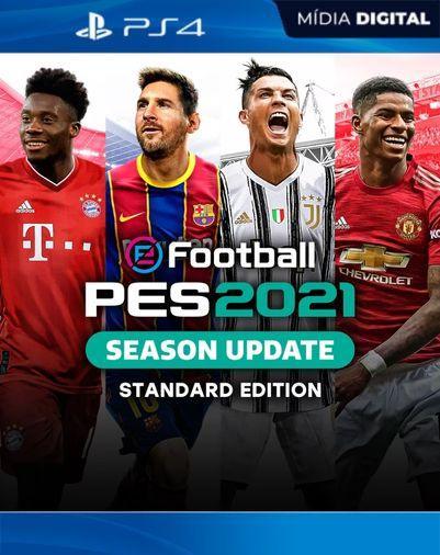 PES 2021 Season Update PS4 Mídia Digital
