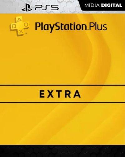 PlayStation Plus Extra 12 Meses PS5 - Mídia Digital