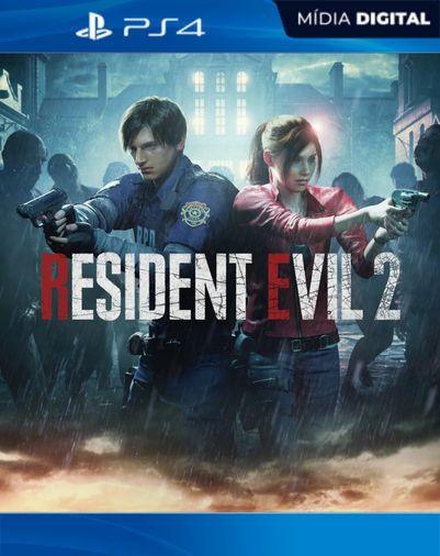 Resident Evil 2 Remake PS4 Mídia Digital